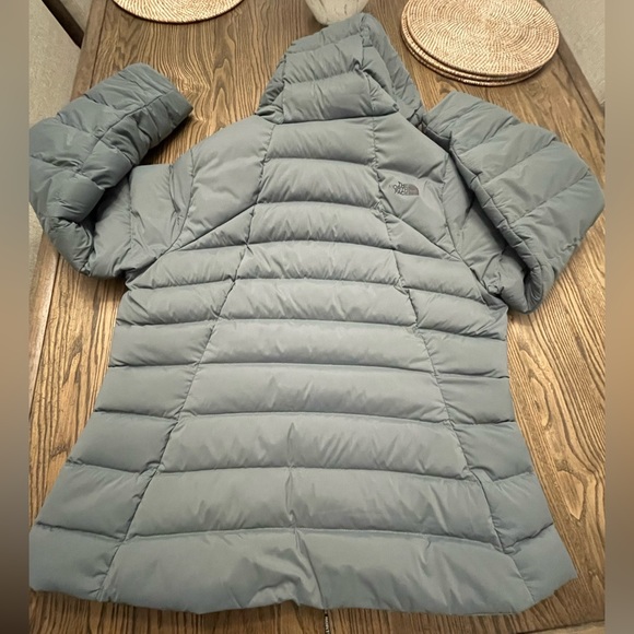 The North Face Stretch Down Jacket in Balsam Green - Picture 2 of 10